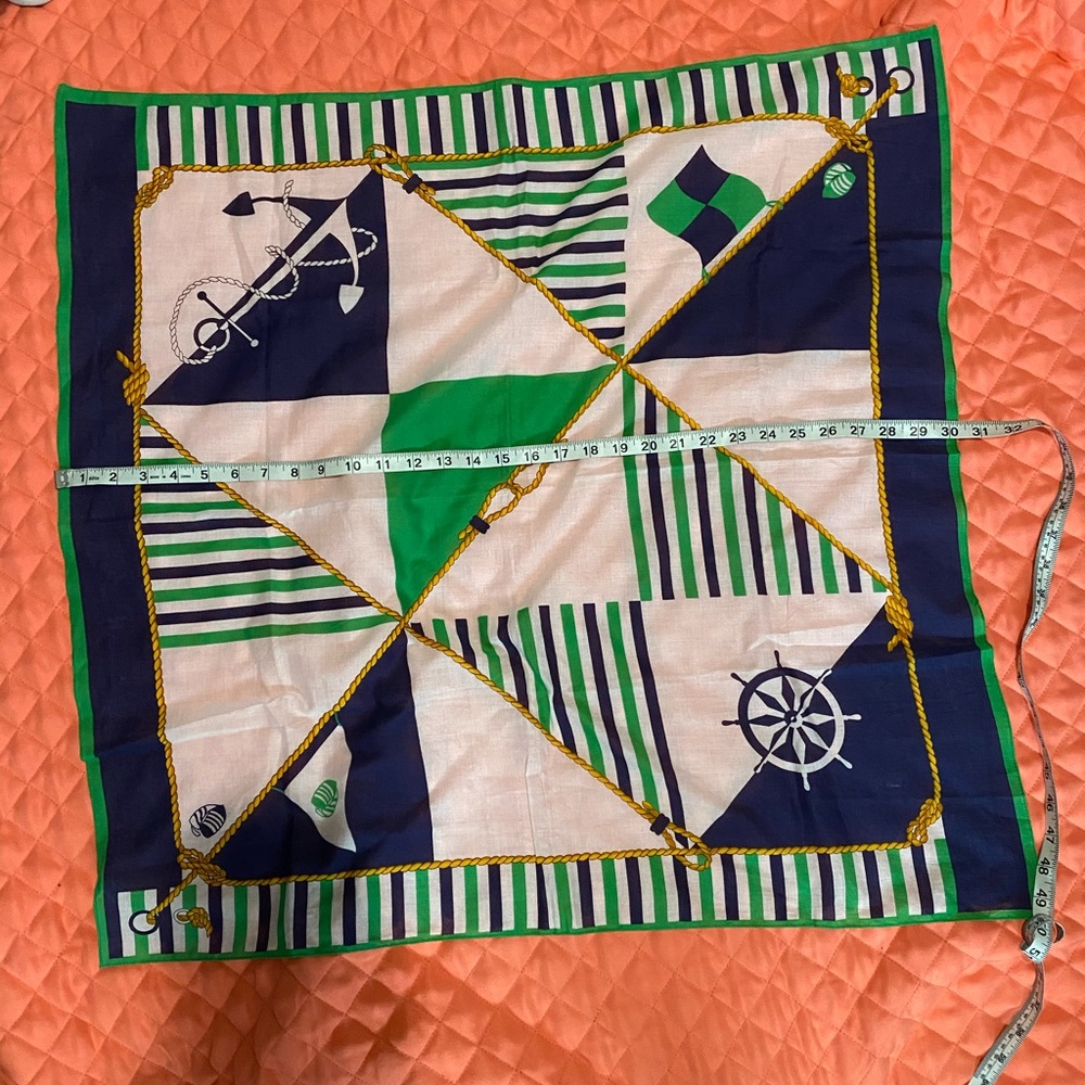 Nautical Betmar vintage scarf